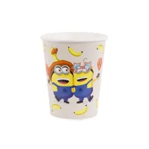 PartyDeco Kubeczki Minionki 250ml