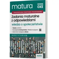Matura 2026. Wiedza o spo�ecze�stwie. Zadania maturalne z odpowiedziami. Repetytorium. Zakres rozszerzony