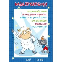 Karnet Smile B6 + koperta. Wzr nr 04