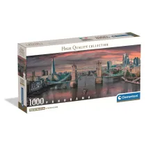 Puzzle 1000 el. Panorama - Across The River Thames Clementoni