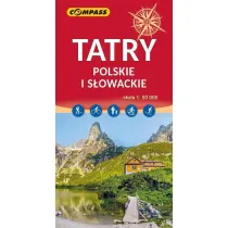 Mapa - Tatry Polskie i Sowackie 1:50 000