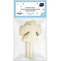Interdruk Patyczki drewniane 6 szt Angels
