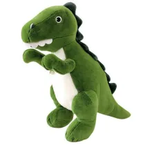 LeanToys Maskotka przytulanka dinozaur zielony 27cm