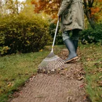Fiskars Grabie do lici metalowe wachlarzowe ergonomic
