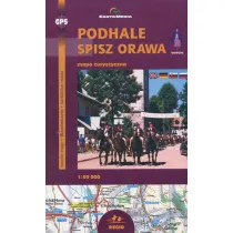 Podhale Spisz Orawa Mapa turystyczna 1:50 000