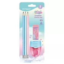 Keyroad Zestaw szkolny pastel 5 el.