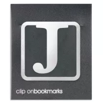 If Metalowa zakadka - Litera J Clip-on