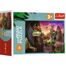 Puzzle 20 el. miniMaxi Poznaj wiat dinozaurw 1 Trefl