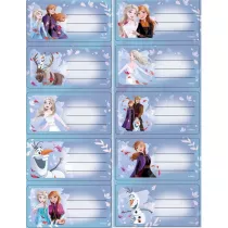 Kraina Lodu Naklejki na zeszyty Frozen 10 szt.