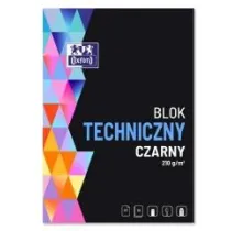 Blok do malowania A3/10K czarny (10szt) OXFORD