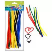 Craft with Fun Ozdoba dekoracyjna druciki powlekane 50 szt.