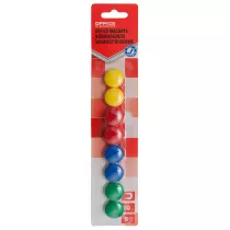 Magnesy do tablic Office Products okrge blister 8szt.