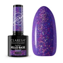 Claresa Rainbow Jello Base Violet Baza hybrydowa 5 g
