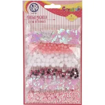 Astra Cekiny zestaw do dekoracji - per�owa magnolia