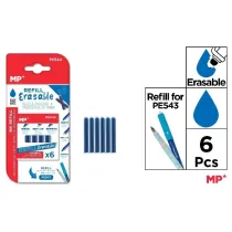 Mp Main Paper Wk�ady wymazywalne do pi�ra niebieskie 6 szt