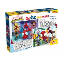 Puzzle 2x24 el. podogowe Spidey Lisciani
