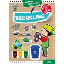 Recykling. Naklejki edukacyjne