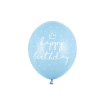 PartyDeco Balony Baby Blue 30 cm