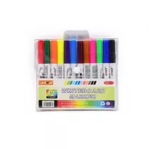 Leantoys Flamastry wodne 12 szt.