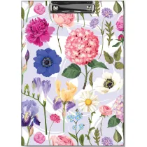 Penmate Deska z klipem a4 t0125 kwiaty polskie hortensja na jasnym tle folia mat nierysuj�ca