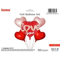 Balony Walentynkowe serca