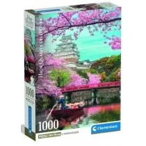 Puzzle 1000 el. Himeji Castle In Spring Clementoni