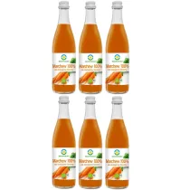 Bio Food Sok z marchwi 100% t�oczony Zestaw 6 x 500 ml Bio