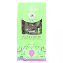 English Tea Shop Herbata zielona Jasmine Green Tea, piramidki 15 x 2 g Bio