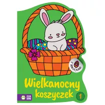 Wielkanocne kolorowanki. Wielkanocny koszyczek 1