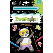 Zwierzaki. Zdrapywanka z rysikiem