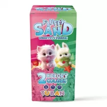 Fluffy Sand 2x70g r�owy/zielony Tuban