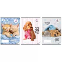 Beniamin Zeszyt A4/32K kolor 3-linie The sweet pets (10szt)
