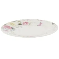 Siaki Collection Talerz porcelanowy Delicate Flowers 19 cm