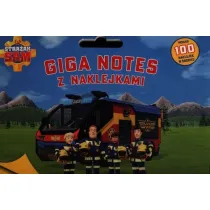Straak Sam Giga notes z naklejkami