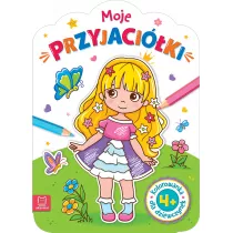 Kolorowanka dla dziewczynek. Moje przyjaciki