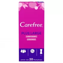 Carefree Plus Large wkadki higieniczne Light Scent 20 szt.