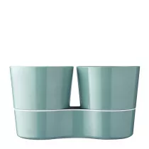 Mepal Doniczka na zioa podwjna Hydro Herb Nordic Green 108616092400