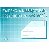 Michalczyk i Prokop Ewidencja miesicznego przychodu ze sprzeday N-1