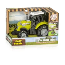 Traktor New Holland T5 z przyczep� do przewozu Daffi