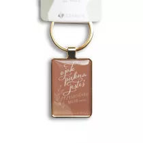 Szaron Brelok metalowy srebrny - O jak pi�kna