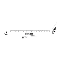 Strigo Linijka plastikowa Samolot 15 cm SSC365