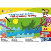 Gimboo Blok rysunkowy A4/20K kolorowy