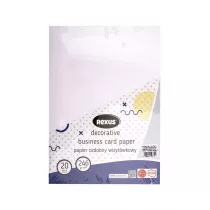 Beniamin Papier wizytwkowy A4/20ark biay - ptno