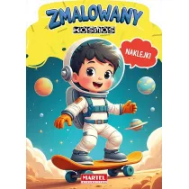 Zmalowany kosmos. Kolorowanka z naklejkami