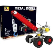 Klocki konstruktor metalowe 83el