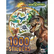 Jiri Models Naklejki Dinozaury 1000 szt