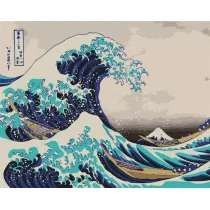 Brushme Malowanie po numerach - Wielka fala 40x50cm