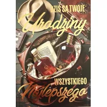 Yeku Karnet Urodziny m�skie whisky
