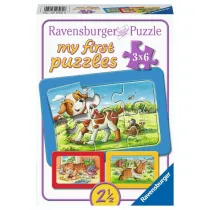 Puzzle 3x6 My Animal Friends Ravensburger