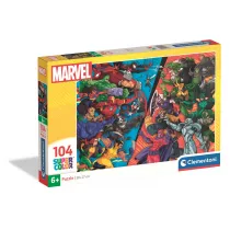 Puzzle 104 Super Kolor Marvel Clementoni